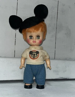 Vtg 1971 WALT DISNEY'S MOUSEKETEER Mickey Mouse Club Horsman Red Haired Boy Doll - Image 1 of 4