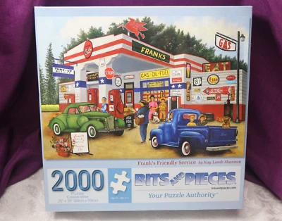 Bits and Pieces Frank's Friendly Service Kay Lamb Shannon 拼图全新未拆封 — 第 1/4 张图片