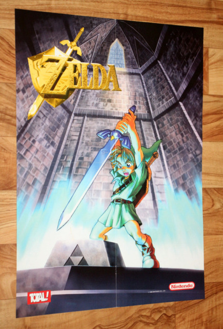 Laminated Zelda Ocarina of Time Songs Video Game Gaming Poster Dry Erase  Sign 24x36 : : Home