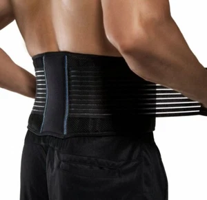BraceUP Stabilizing Back Support B601 Black S/M XXL SEALED NEW FAST SHIPPING - Picture 1 of 9