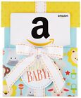 AMAZON GIFT CARD 150 100 75 50 WELCOME BIRTHDAY BABY BOX SON MOM DAD KID SISTER