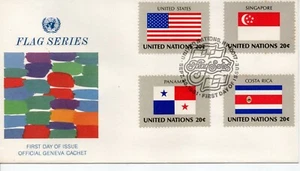 United Nations First Day of Issue Stamp - Flag Series  - Picture 1 of 1
