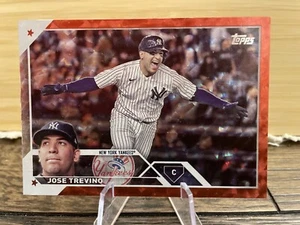 Jose Trevino Red /199 Topps Series 2 New York Yankees Star! 🔥🔥🔥 - Picture 1 of 2