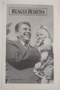 Vintage Postcard Reagan Bush 1984 Campaign AA97 - Picture 1 of 2