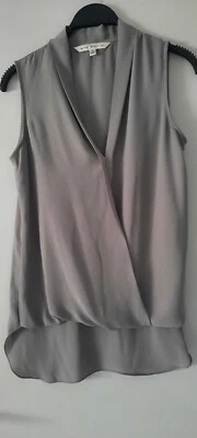 Max Studio Oberteil/Trägershirt/Top Grau Gr.S/36 Top Zustand  - Bild 1 von 4