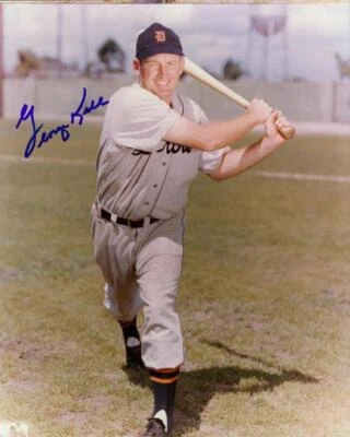 Original 8x10 Autograph PSA/DNA of George Kell HOF of the Detroit Tigers - Image 1 of 3