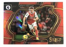 MARTIN ODEGAARD 2022-23 Select EPL Red Prizm Field Level Color Match Arsenal