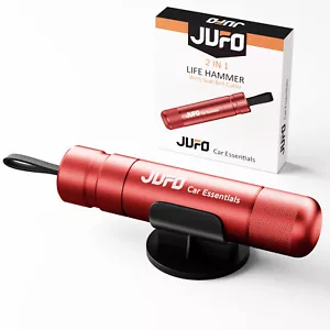JUFO 2in1 Car Escape Tool Seat Belt Cutter Quick Emergency Window Breaker Women - Picture 1 of 13