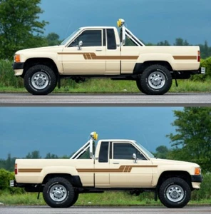 Retro Vinyl Decals Graphics Vintage Style Stickers For Classic Pickup - Picture 1 of 6