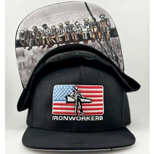 IRONWORKER HAT | BLUE COLLAR HAT | CONSTRUCTION HAT | MEN'S HAT | IRONWORKERS | - Picture 1 of 4