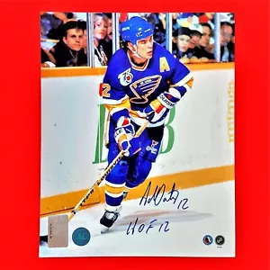 Autogrammiertes Adam Oates St. Louis Blues Foto - X1 - Bild 1 von 2