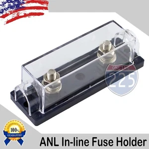 ANL PLATIN Inline Sicherungshalter Universal Ringklemme Anschluss Marinequalität - Bild 1 von 1