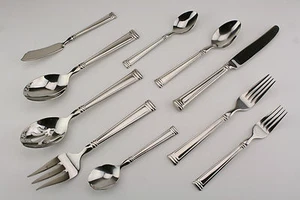 Vajilla de acero inoxidable Lenox Esquire 18/10 caja abierta a tu elección - Imagen 1 de 12