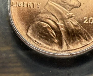 2023 Extra "V" Lincoln Cent Penny - ICG Graded MS65RD - VDB-V Variety Error - Picture 1 of 3