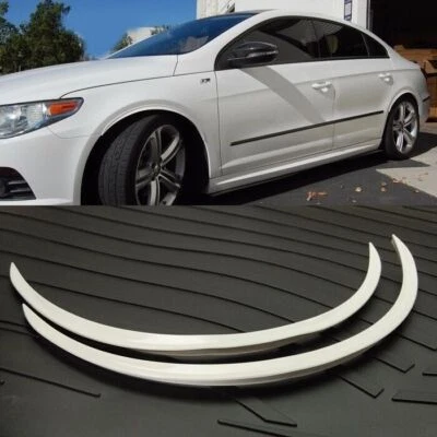 29" Pair Diffuser White Wide Fender Flares For Honda Wheel Wall Panel Bumper - Image 1 of 2