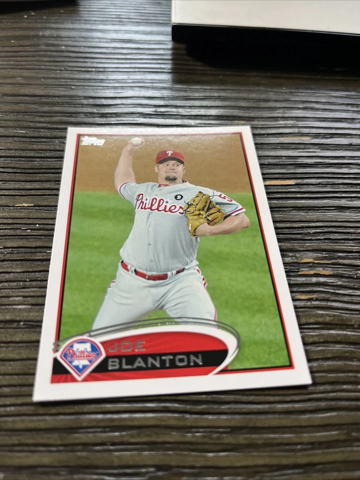 2012 Topps Series 2  Philadelphia Phillies Baseball Card #551 Joe Blanton - Image 1 of 1