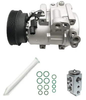 Kit de compresor de aire acondicionado remanufacturado RYC EE56 para Kia Forte Koup 2,0 L 2,4 L 2013 Foto 1 de 4
