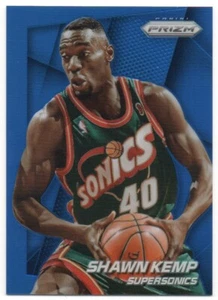 2014-15 Panini Prizm Prizms Blu #238 Shawn Kemp 60/99 Seattle Supersonics - Foto 1 di 1