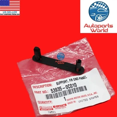 GENUINE OEM TOYOTA SEQUOIA TUNDRA FRONT FENDER EXTENSION PANEL CLIP 53935-0C010 - Image 1 of 4