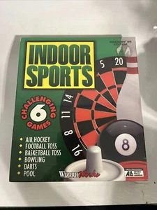 Indoor Sports PC 1997 WizardWorks Vintage CD-ROM WINDOWS 95 - Picture 1 of 1
