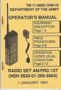 Historical book for Radio Set AN/PRC-127, Operators - Picture 1 of 1