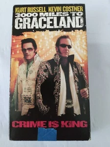 3000 Miles to Graceland VHS 2001 pre-owned Kevin Costner, Kurt Russell - Foto 1 di 3