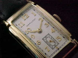 Fantastic YGF 1937 Hamilton Dickens Wristwatch Outstanding Looking Timepiece - Picture 1 of 17