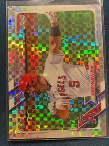 Albert Pujols - 2021 Topps Chrome X-Fractor #102 - Los Angeles Angels - Foto 1 di 2