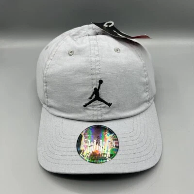 Gorra Air Jordan 23 Hombre Gris Bordado Logo Jumpman Correa Trasera Gorra Nueva Foto 1 de 4