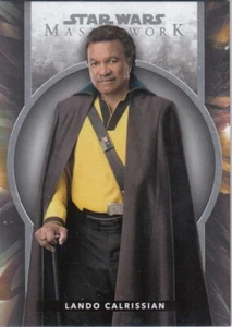 LANDO CALRISSIAN BILLY DEE WILLIAMS TOPPS STAR WARS MASTERWORK BASE #20 2022 22 - Picture 1 of 1