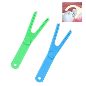 Cleaner Floss Rack Dental Floss Holder Dental Floss Y Shape Dental Rack - Picture 1 of 8