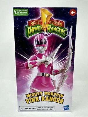 Figura Mighty Morphin Power Rangers Pink Ranger 30th Ann VHS Hasbro Nueva y Sellada Foto 1 de 4