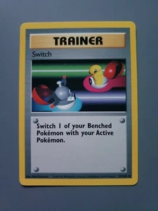 VINTAGE Pokemon - GEMEINSAM - 95/102 - Trainer - Schalter - IN DER NÄHE NEUWERTIG/NEUWERTIG - Bild 1 von 2