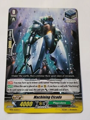 Cardfight!! Vanguard Machining Cicada BT15/102EN C CFV NM  - Image 1 of 2