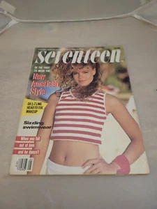 Seventeen Magazine May 1985 Sizzling Swimwear Teen Girls Rare - Picture 1 of 1