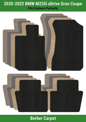 Lloyd Berber Front & Rear Carpet Mats for '20-22 BMW M235i xDrive Gran Coupe  - Image 1 of 4