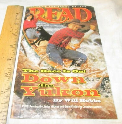Read Weekly Reader magazine 2002 Down the Yukon Junior Iditarod School - Image 1 of 4
