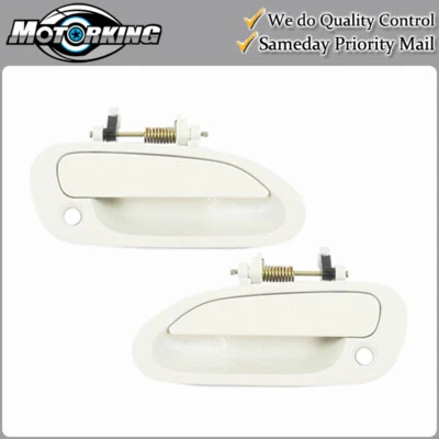 Manija de puerta exterior delantera izquierda y derecha para Honda Accord NH578 1998-2002 blanca Foto 1 de 4