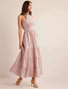 Boden Metallic Stripe Maxi Dress - UK 20 R - D0638 - rrp £150-Q13 - Picture 1 of 5