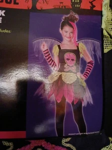 Cutw! Punk Rocker Pixie Girls Halloween Costume Size Small New! - Picture 1 of 3