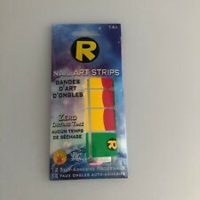 Rubies DC Comics Adhesive Nail Strips Robin 12 Self Adhesive Fingernails