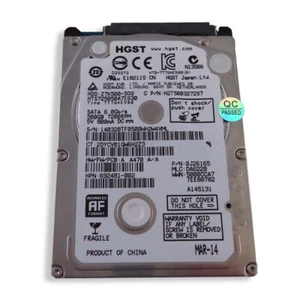 500GB SATA-3 2.5" 7mm 7200RPM 6Gb/s HDD - H2T5003272S7 - Picture 1 of 2
