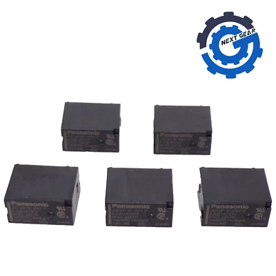 Nuevo Panasonic Lote de 5 Relés de Uso General SPST 10A 24V JQ1aP-B-24V-F Foto 1 de 3
