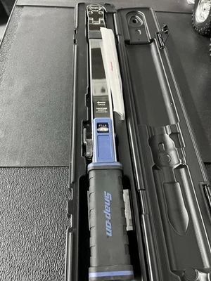 Snap-on TQSG3F250MB 1/2" Flex-Head Torque Wrench 40–250 ft-lb w Case - Image 1 of 3