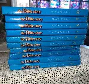 The Bible Story by Arthur S. Maxwell (Hardcover) 1-10 - Picture 1 of 2