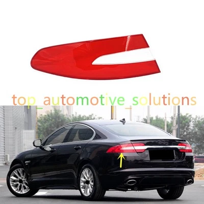 Luces traseras exteriores rojas para Jaguar XF 2012-2015 reemplazo de carcasa Foto 1 de 4