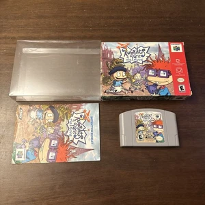 Rugrats in Paris The Movie (Nintendo 64 N64) Complete - Tested - Authentic - Picture 1 of 12