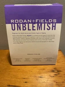 Rodan + Fields régimen impecable para la piel del acné conjunto de 4 piezas sellado exp leer - Imagen 1 de 12