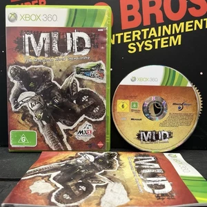 MUD FIM Motocross World Championship W.Manual Xbox 360 PAL VGC TESTED FREE POST - Picture 1 of 12