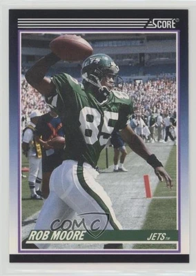1990 Score Rookie & Traded (Supplemental) Rob Moore #62T RC - Image 1 of 2